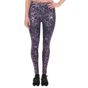 Terez Shattered Stars Foil workout legging - S (brand new but without tags).